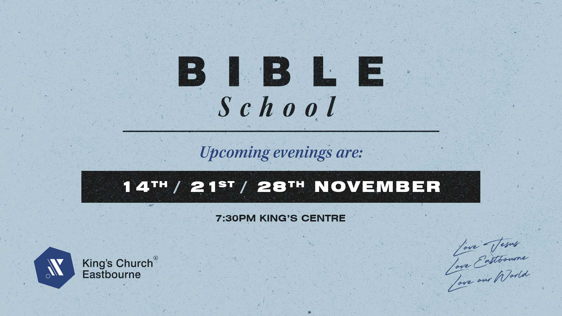 Bible School