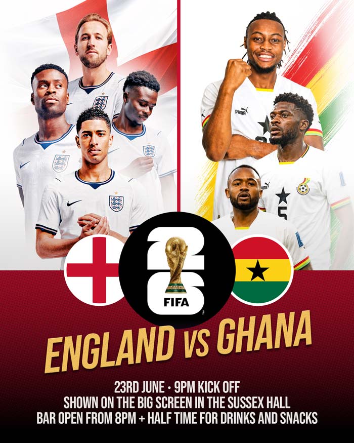 England vs Ghana
