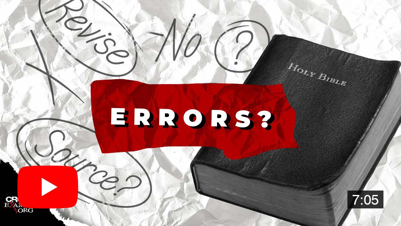 Errors in the Bible?